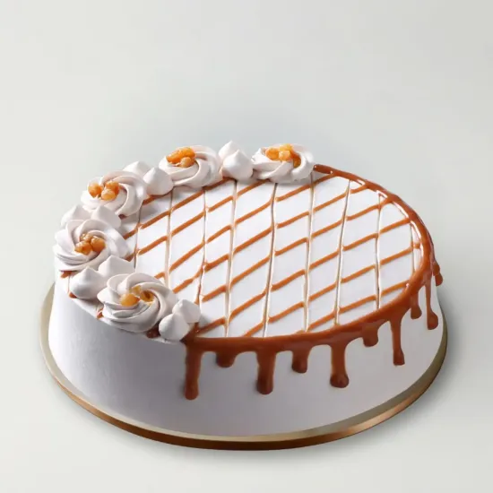 Order Caramel Crown Cake Online in Bhopal - Blue Heaven Caramel Crown Cake - Blue Heaven