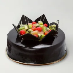 Chocolate Fruit Gateau Cake Chocolate Fruit Gateau Cake