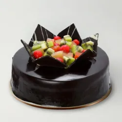 Chocolate Fruit Gateau Cake Chocolate Fruit Gateau Cake