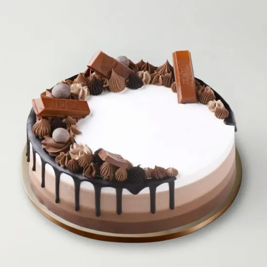 Chocolate Trio Cake