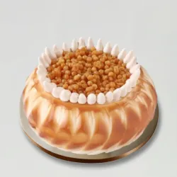 Crunchy Butterscotch Cream Cake