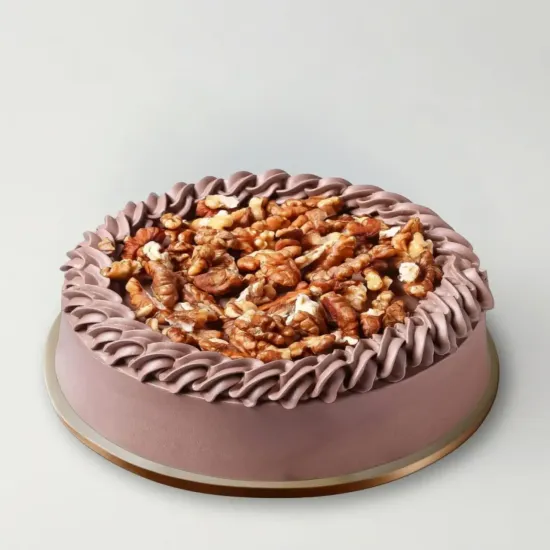 Crunchy Walnut Chocolate Cake - Blue Heaven