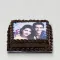 Decorated Chocolate Photo Cake 1 kg