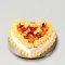 Delectable Fruit Heart Cake