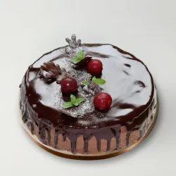 Dripping Chocolate Cake