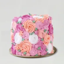 Floral Fantasy Chocolate Cake