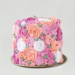 Floral Fantasy Chocolate Cake Floral Fantasy Chocolate Cake