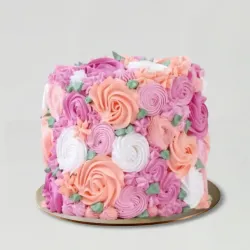 Floral Fantasy Chocolate Cake Floral Fantasy Chocolate Cake