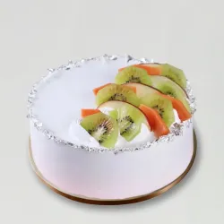 Fresh Fruit Fiesta Cake