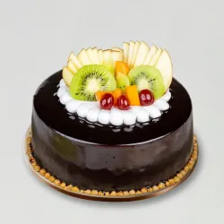 Fruit Chocolate Cake