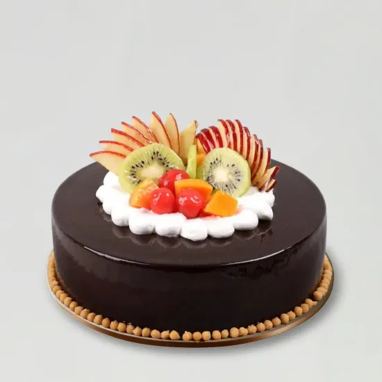 Order Fruit Infused Chocolate Cake Online in Bhopal - Blue Heaven Fruit Infused Chocolate Cake - Blue Heaven