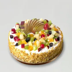 Fruity Crunchy Cream Cake