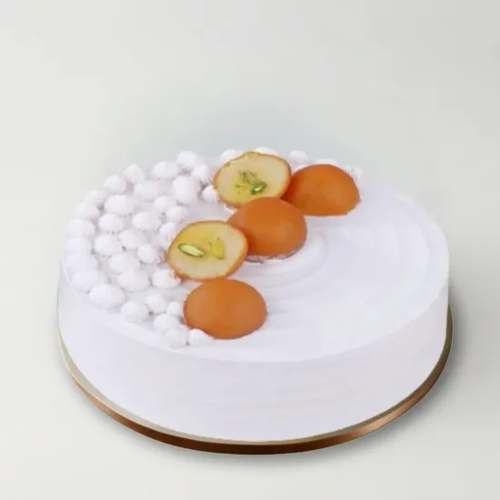 Gulab Jamun Cream Cake - Blue Heaven