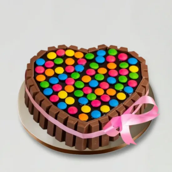 Order Hearty Choco KitKat Cake Online in Bhopal - Blue Heaven Hearty Choco KitKat Cake - Blue Heaven