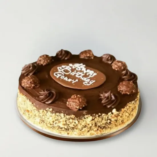 Heavenly Butterscotch Ferrero Rocher Cake - Blue Heaven