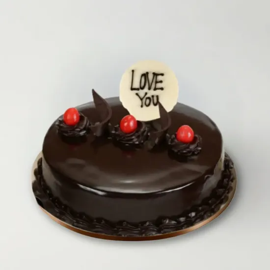 Love You Truffle Cake - Blue Heaven