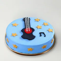 Musical Theme Chocolate Cake