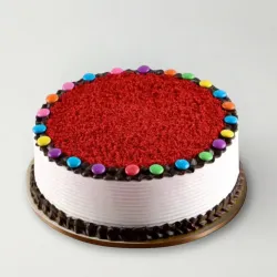 Red Velvet Gems Cake Red Velvet Gems Cake