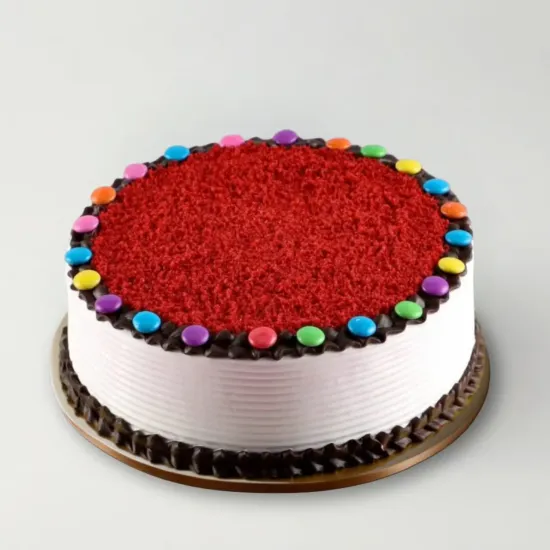 Red Velvet Gems Cake - Blue Heaven