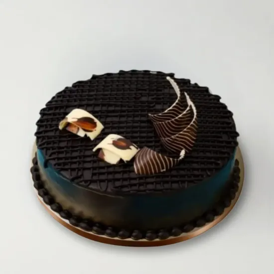 Rich Chocolate Splash Cake - Blue Heaven