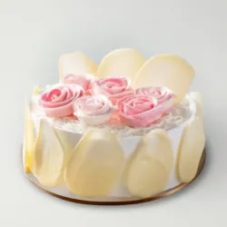 Rosy White Forest Cake Rosy White Forest Cake