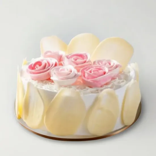 Order Rosy White Forest Cake Online in Bhopal - Blue Heaven Rosy White Forest Cake - Blue Heaven