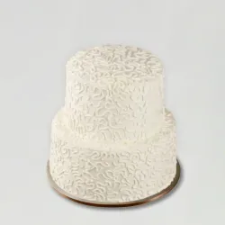 White Chocolate Fantasy Wedding Cake