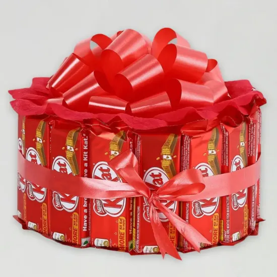 Order Sweet KitKat Bouquet Online in Bhopal - Blue Heaven Bakery Sweet KitKat Bouquet - Blue Heaven