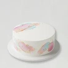 Holographic-Iridescent Cake