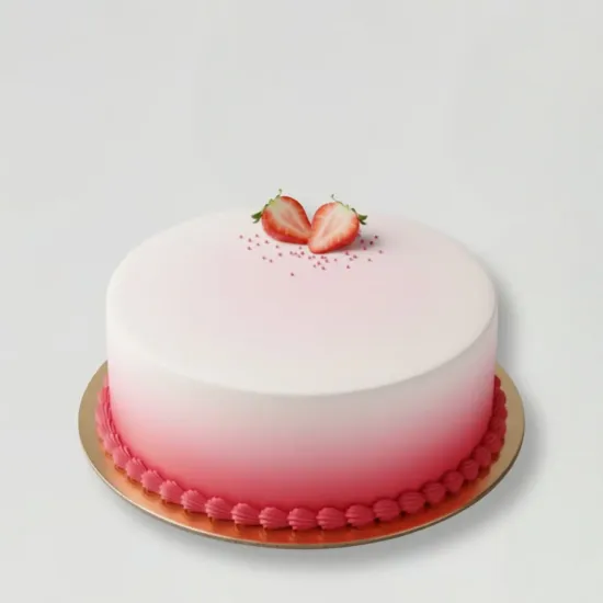 Order Ombre Frosted Cake Online in Bhopal - Blue Heaven Ombre Frosted Cake - Blue Heaven