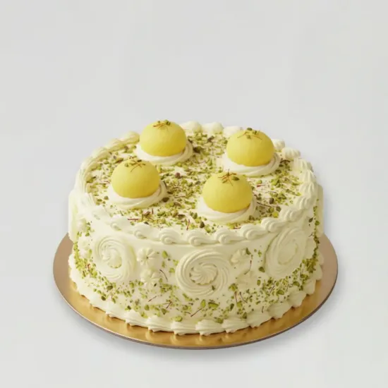 Rasmalai Fusion Cake 2 - Blue Heaven