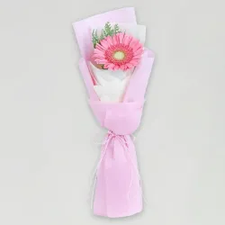 Heartfely Wishes Gerbera Bouquet