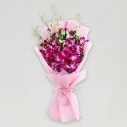 Dreamy Purple Whisper Orchids