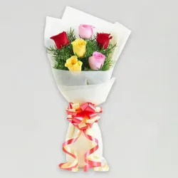 6 MIx Roses Bunch 6 MIx Roses Bunch