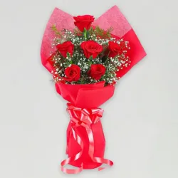 6 Red Roses Bunch 6 Red Roses Bunch