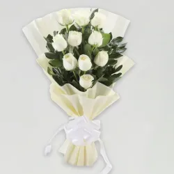 Pure White Roses Ensemble