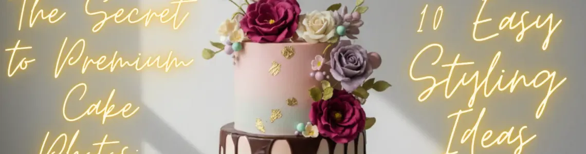 The Secret to Premium Cake Photos: 10 Easy Styling Ideas