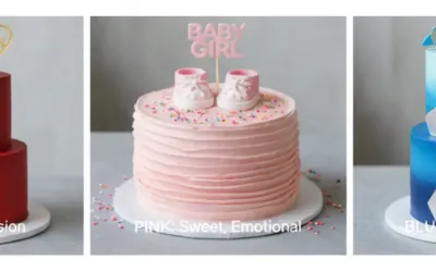 The Power of Colours in Cake Design: How Visuals Create Memories