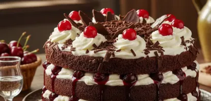 Black Forest Cake Recipe: A Classic Dessert Loved by All