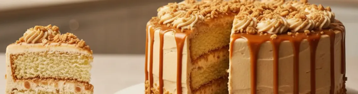 How to Make Eggless Butterscotch Cake at Home – Bakery Style Recipe