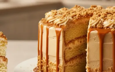 How to Make Eggless Butterscotch Cake at Home – Bakery Style Recipe