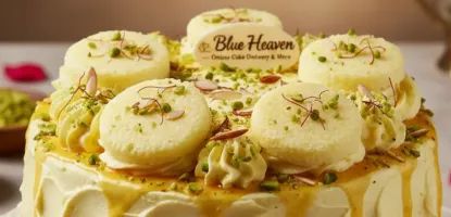 Eggless Rasmalai Cake Recipe – A Royal Indian Fusion Dessert You Can Make at Home