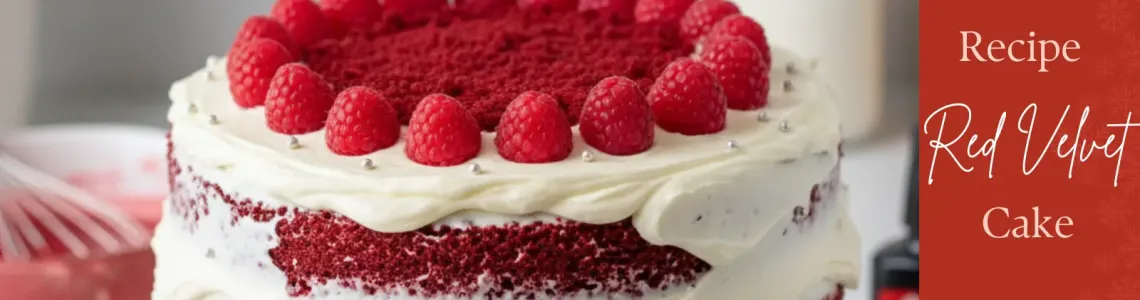 Eggless Red Velvet Cake Recipe: Soft, Velvety & Simply Irresistible