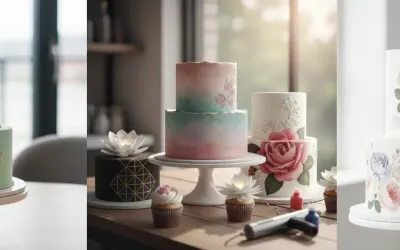 Edible Art: Printed Florals, Watercolor Cakes & Cake Tattoos – The New Era of Aesthetic Cakes