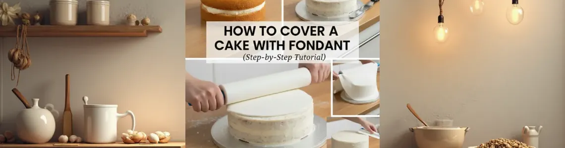 How to Cover a Cake With Fondant (Step-by-Step Tutorial)