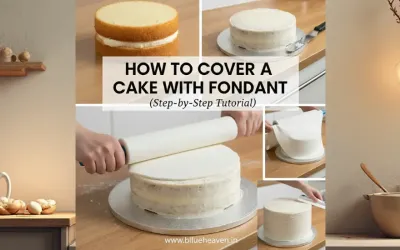 How to Cover a Cake With Fondant (Step-by-Step Tutorial)