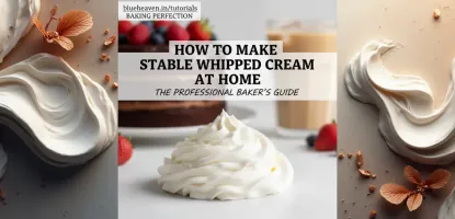How to Make Whipped Cream at Home: A Simple Guide for Perfect Cakes
