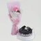 Blushing Pink Rose Bouquet & Chocolate Cake
