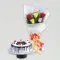 Spring Time Bouquet & Black Forest Cake Combo
