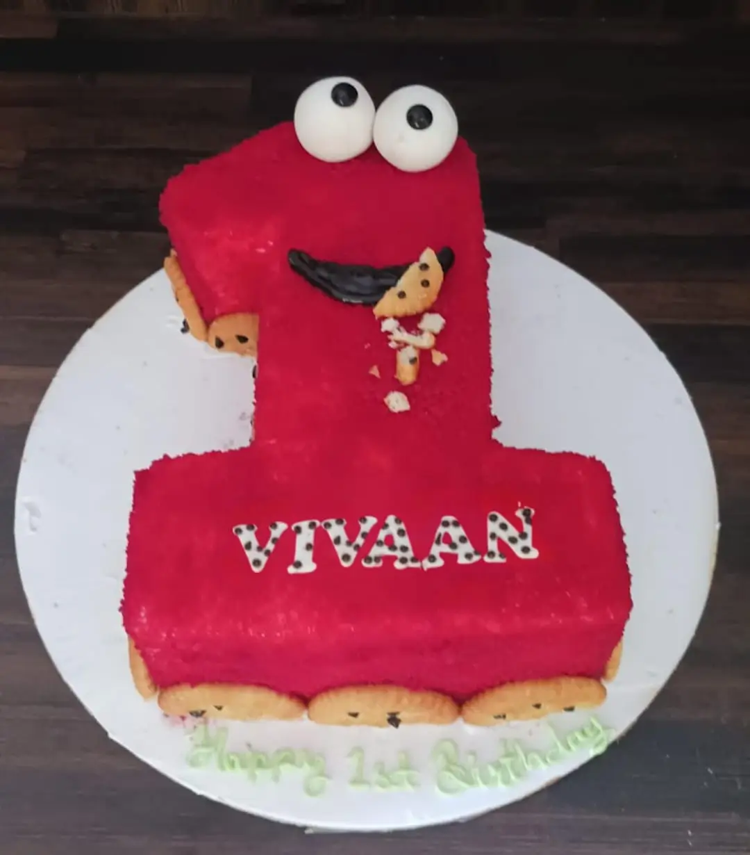 Heart shaped red velvet birthday cake with cream decoration by Blue Heaven, online cake delivery in Bhopal